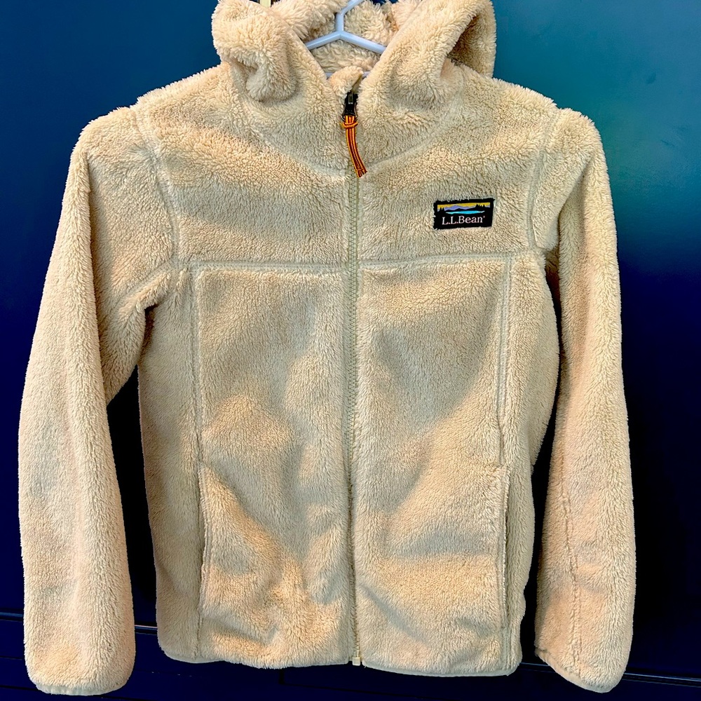 Girls size 8 LL Bean fleece